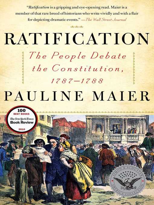 Title details for Ratification by Pauline Maier - Wait list